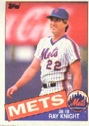 1985 Topps Baseball Cards      590     Ray Knight